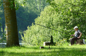 la pêche dans la Vienne